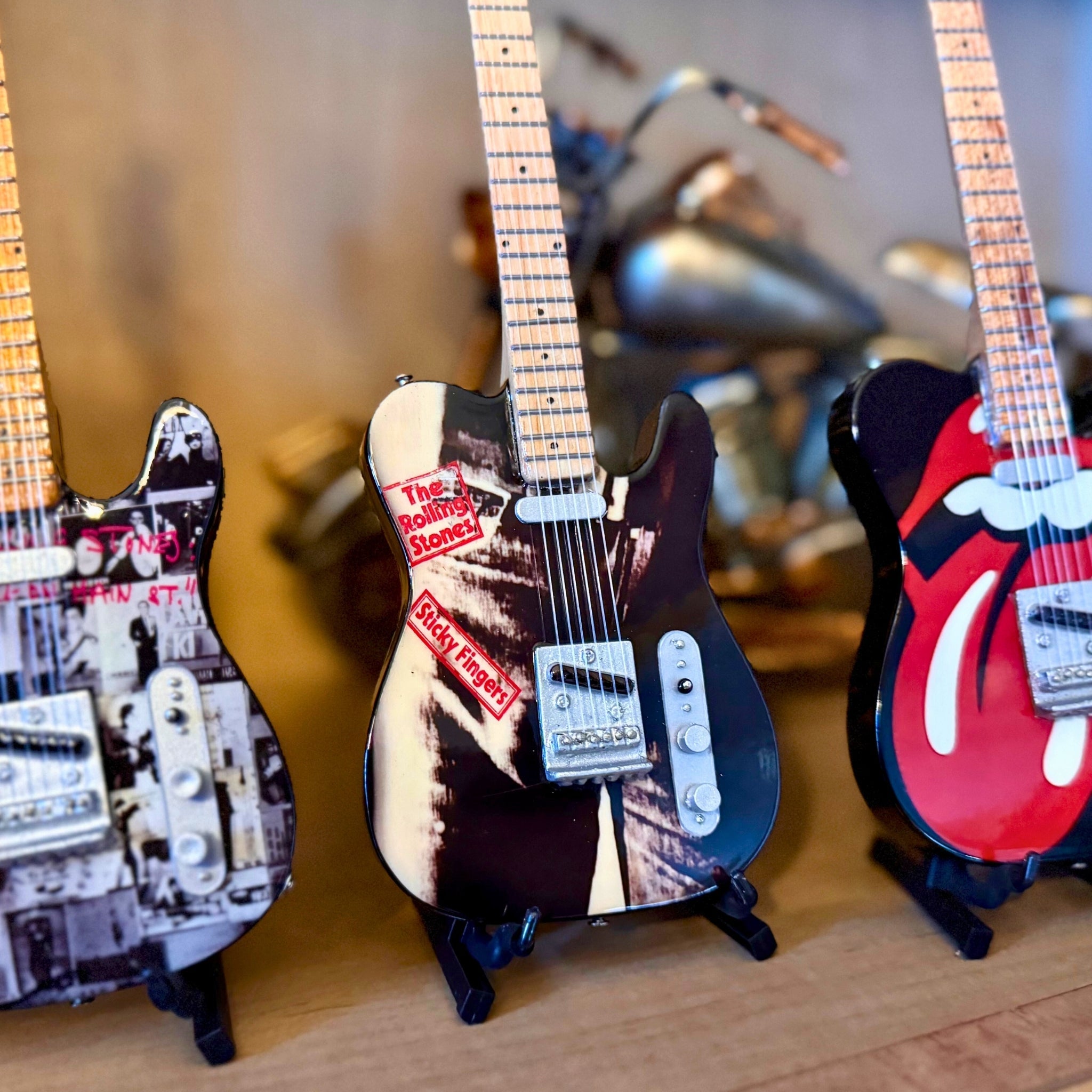 The Rolling Stones Icons Mini Axe Set