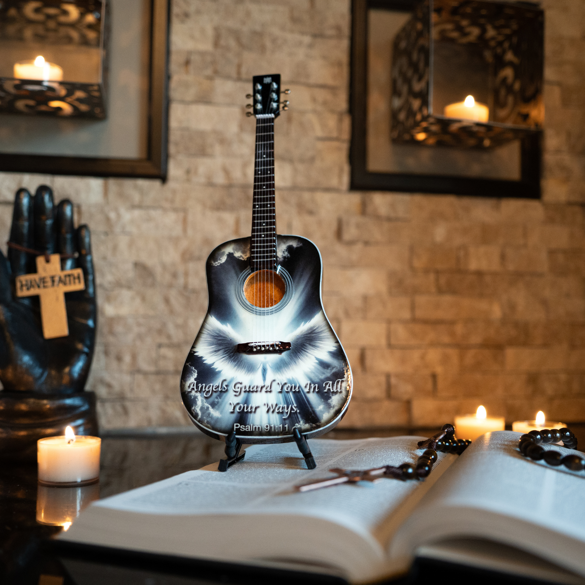 Psalm 91:11 Mini Axe