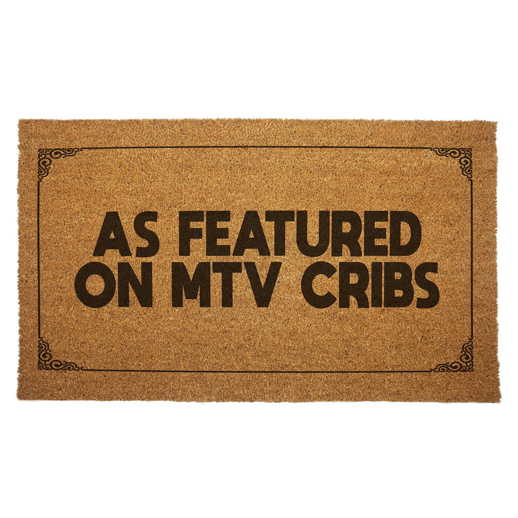 As Featured on Cribs Door Mat