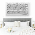 Wedding Song Sheet Music Wall Art
