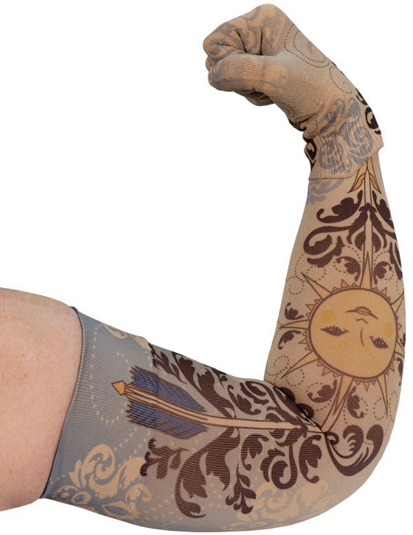Celestial Gradient Compression Arm Sleeve