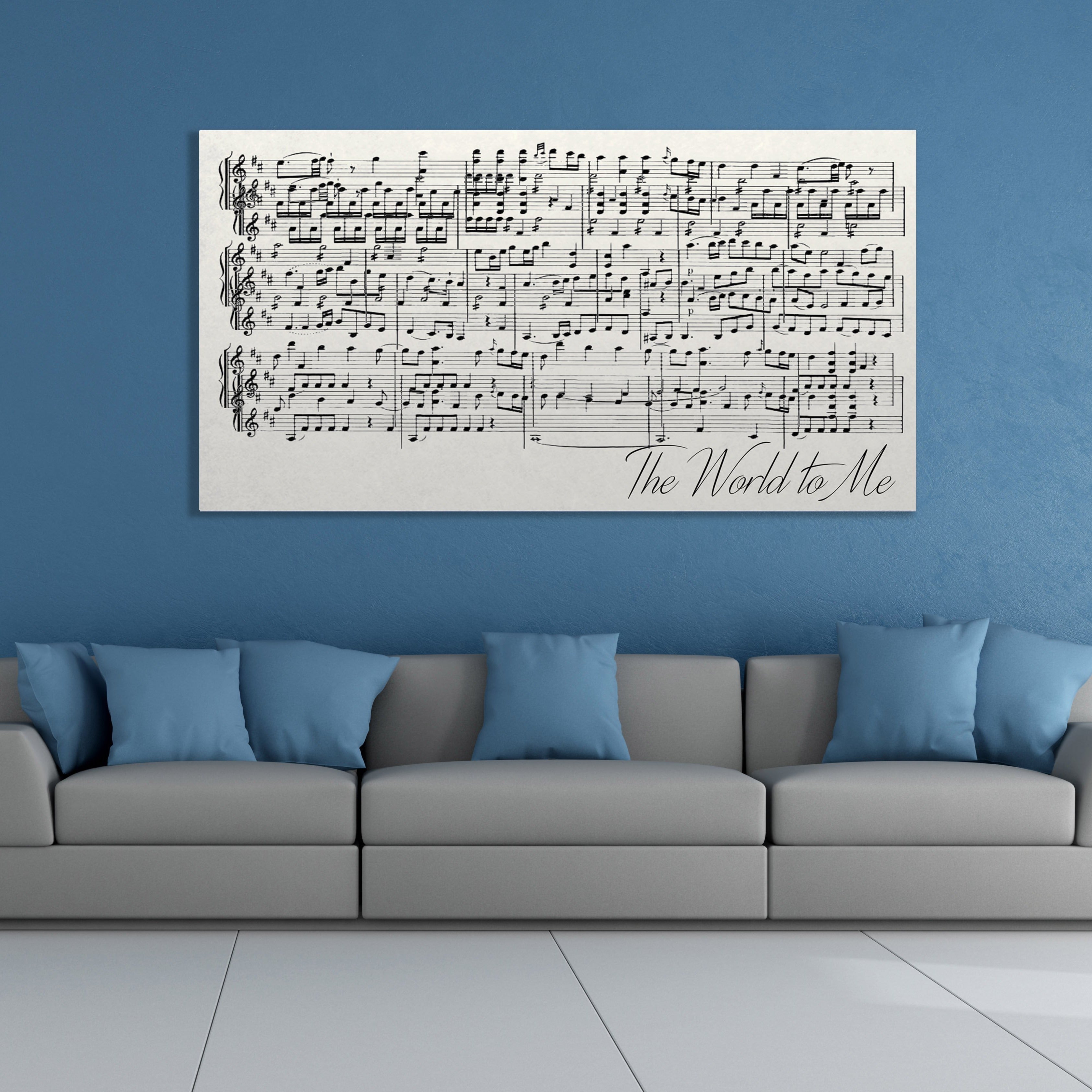 Wedding Song Sheet Music Wall Art