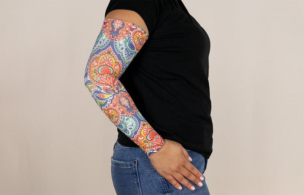 Festival Gradient Compression Arm Sleeve