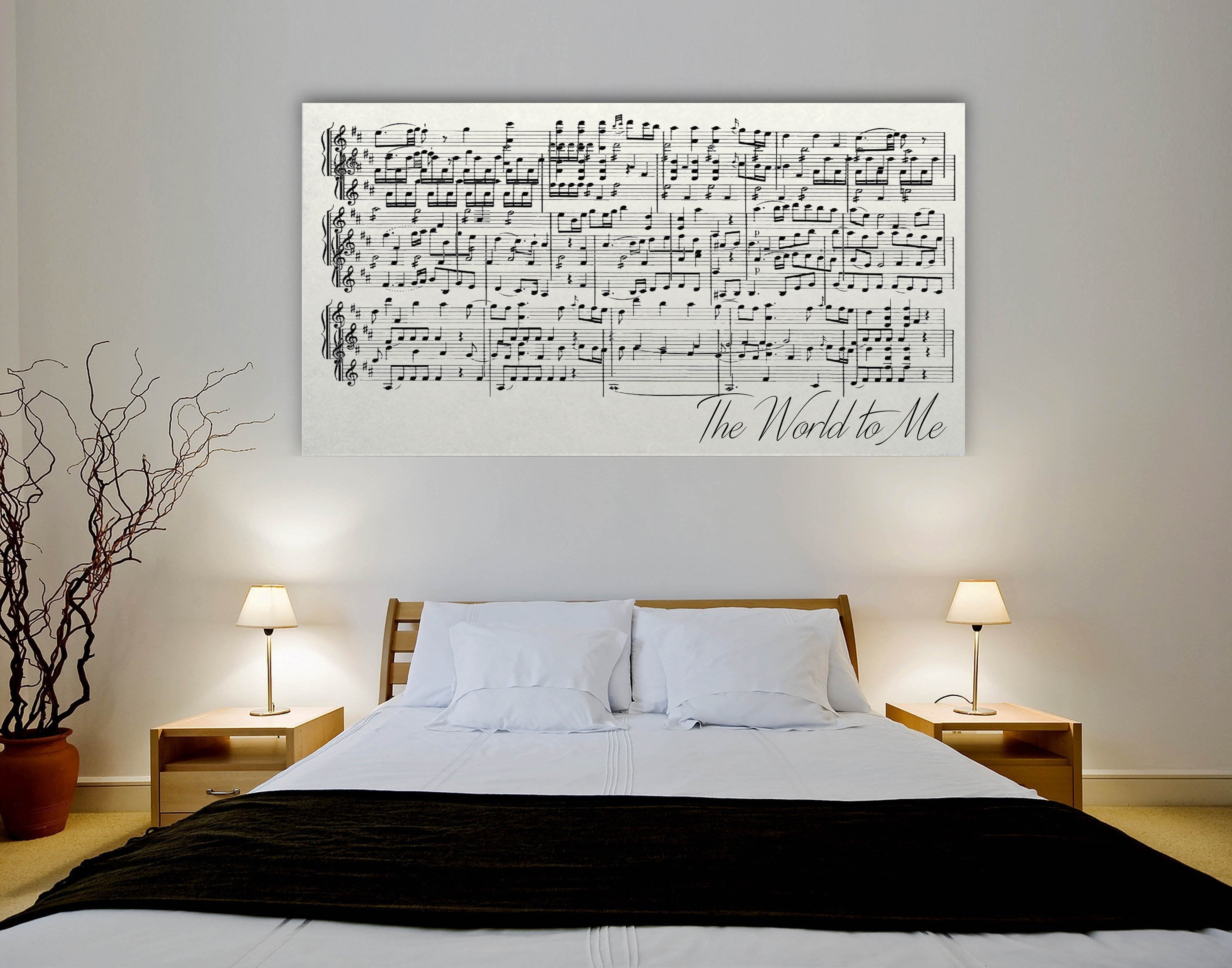 Sheet Music Wall Art