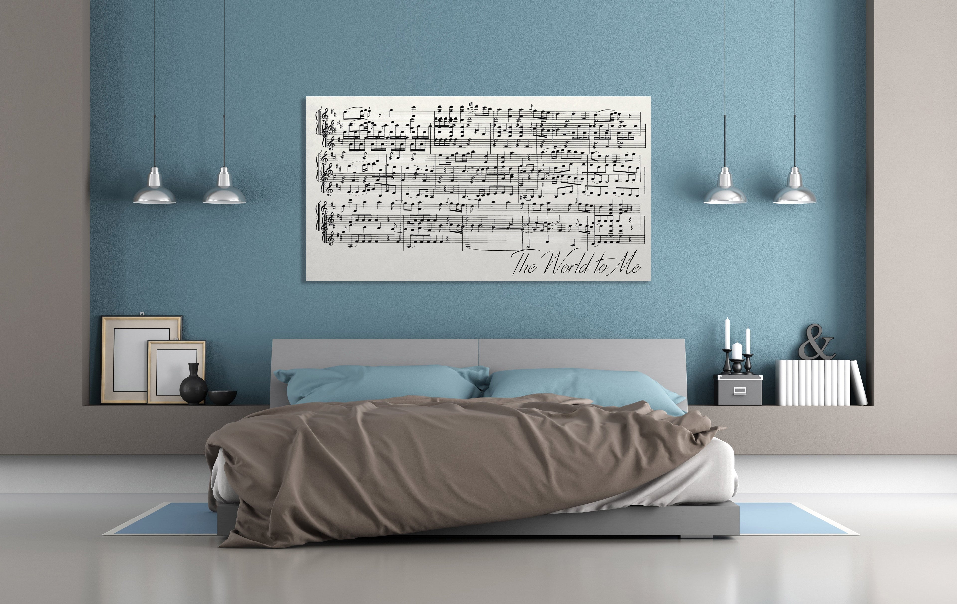 Sheet Music Wall Art