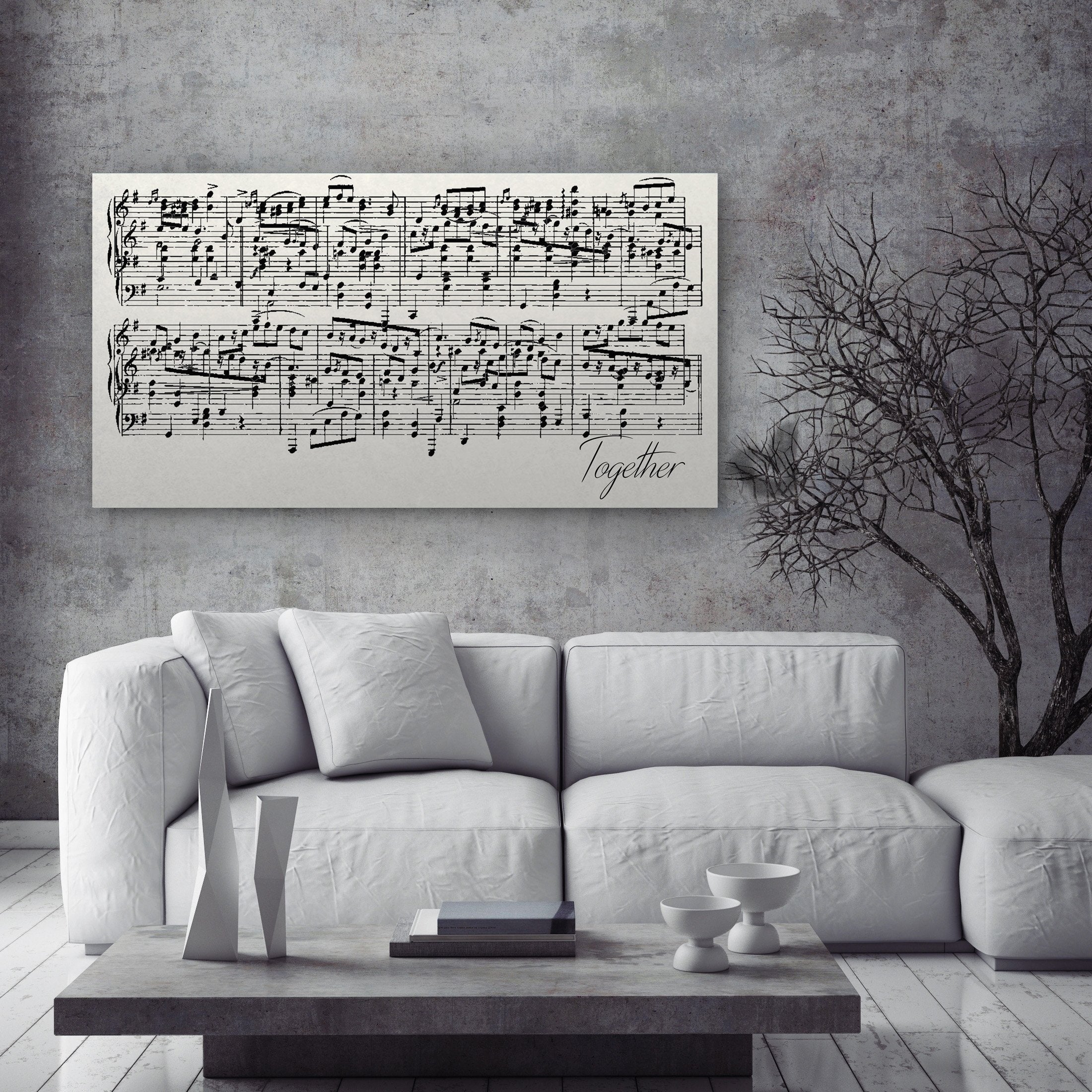 Sheet Music Wall Art