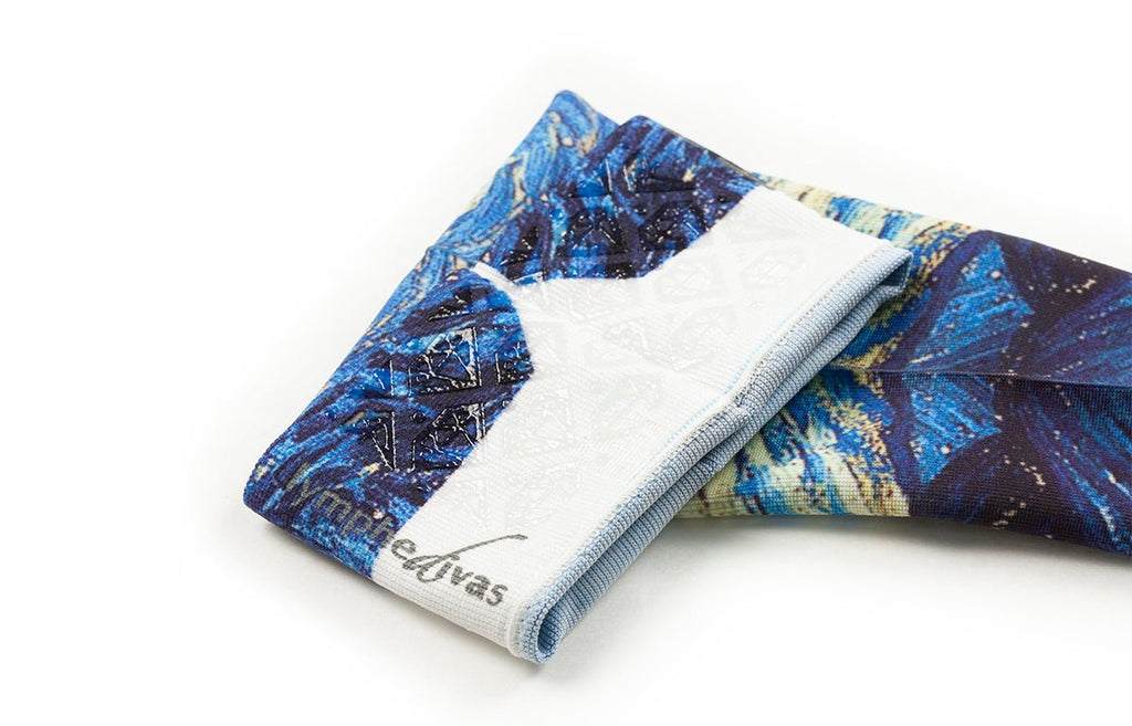 Starry Night Gradient Compression Arm Sleeve